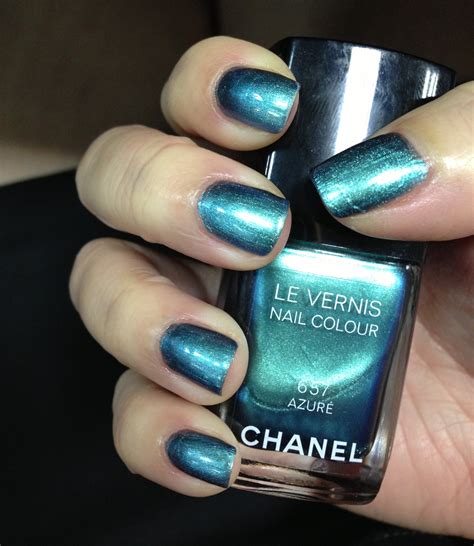 chanel azure nail polish|Chanel nail polish near me.